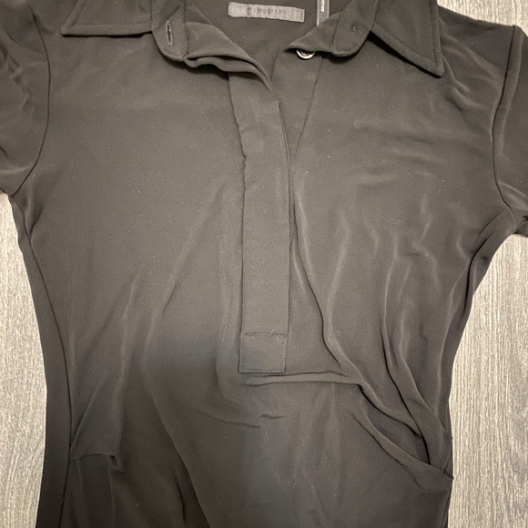 Helmut Lang Black Midi Dress Size XS - Picture 3 of 9